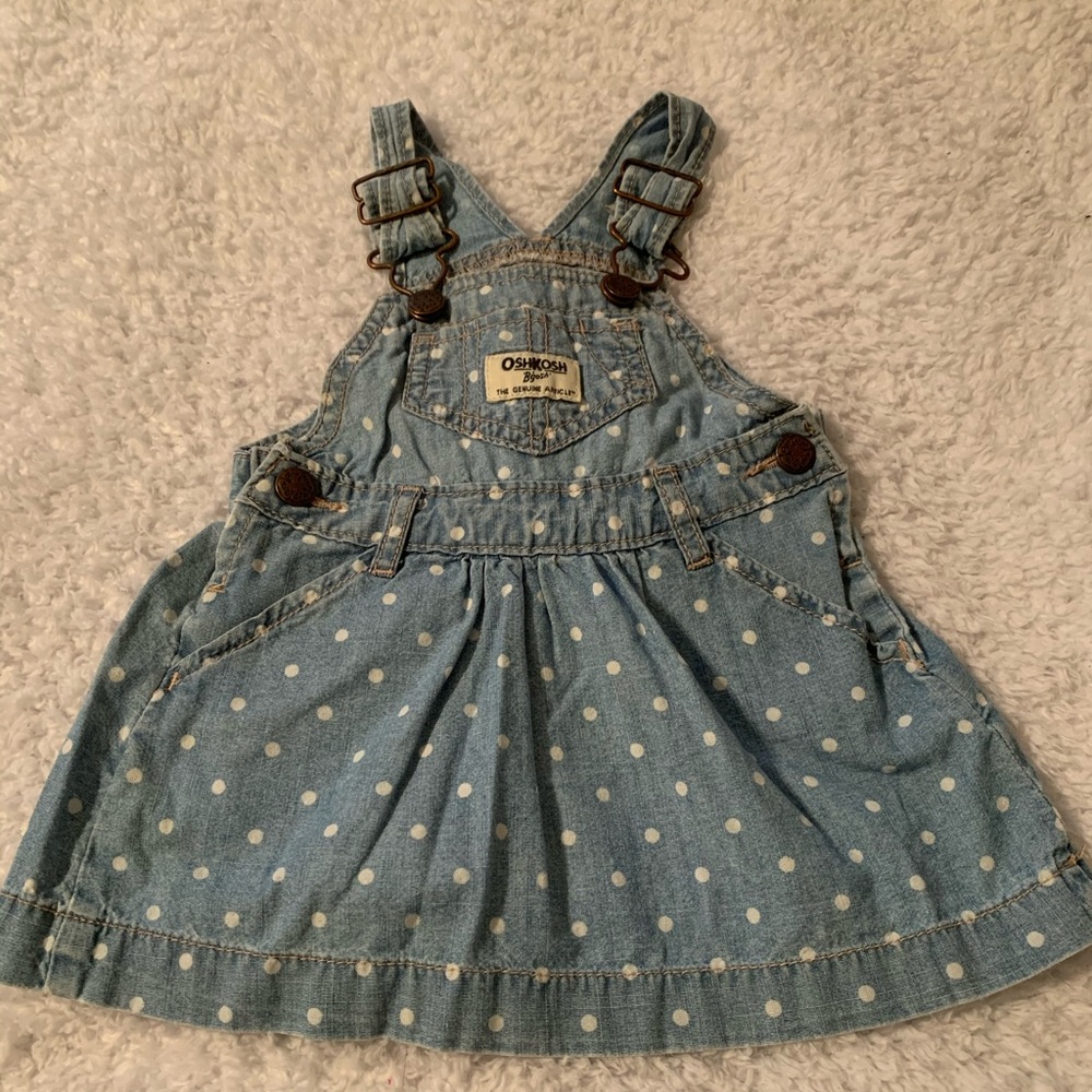 6M Oshkosh Overall Dress